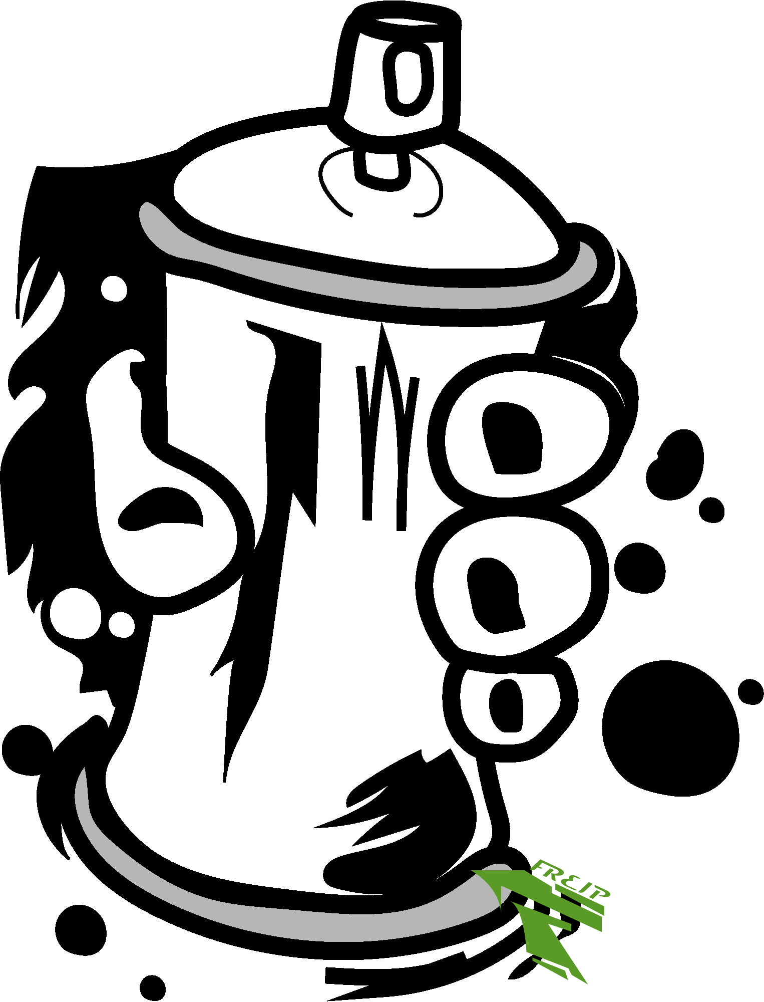 Design Spray — arte urbana FREIP